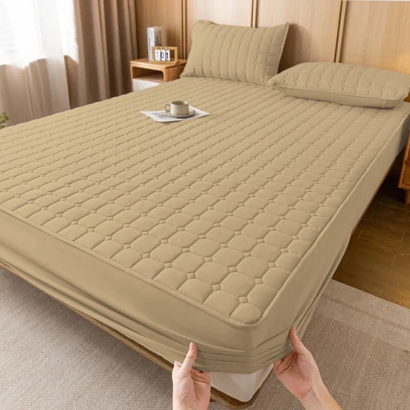 Capa Para Colchão Protetor Impermeável Matelado Com Elástico
