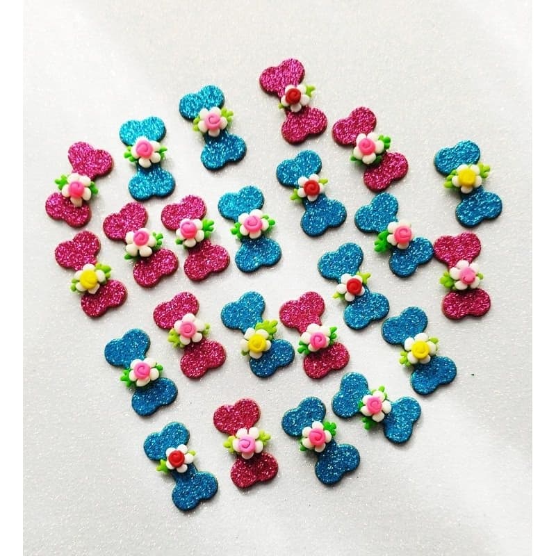 Adesivo Pet osso decorado ( 30 unidades)