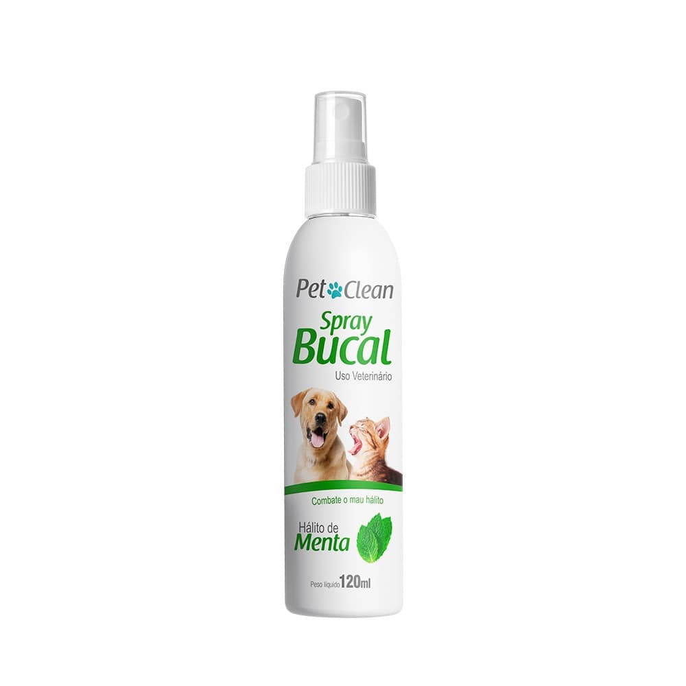 SPRAY BUCAL PARA PET - MENTA - 120ML
