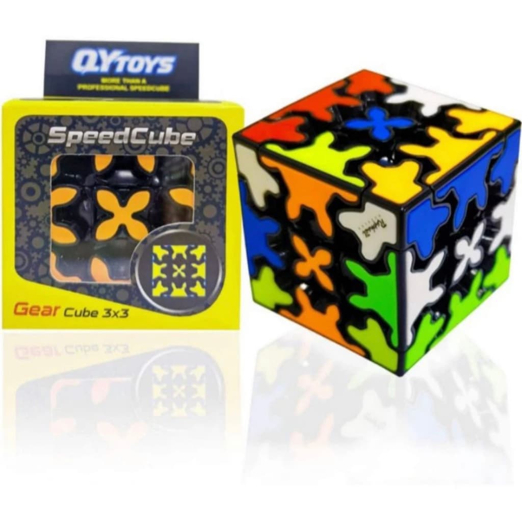 Cubo Mágico 3x3x3 QIYI Gear Cube Speed Raro  Promoção