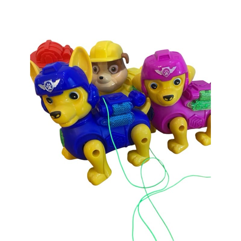 Cachorro Patrulha Canina - Cachorro Robo a Pilha Patrulha Canina - Anda- Musical Com Luzes