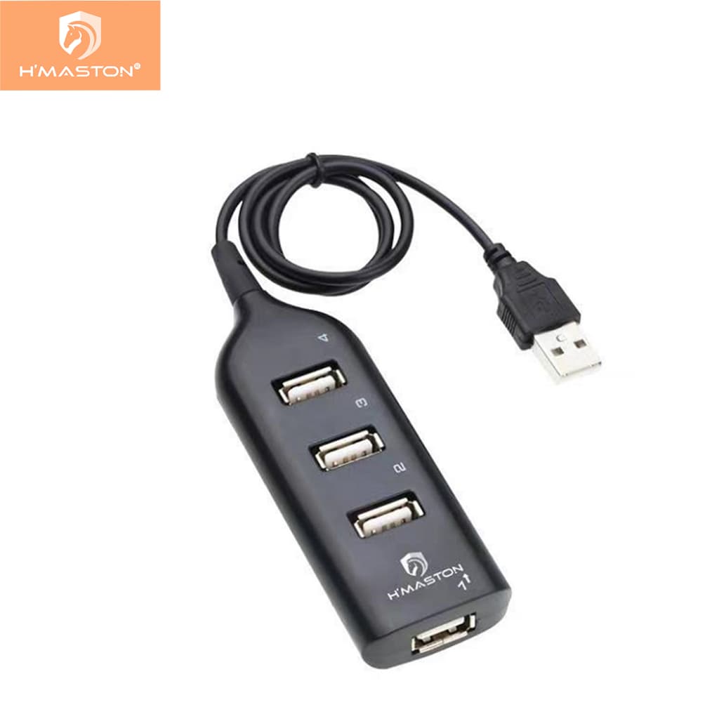 H'maston HA-03 Mobilador Hub Usb 4 Portas + Otg Usb C Adaptador De Teclado Mouse Para Celular