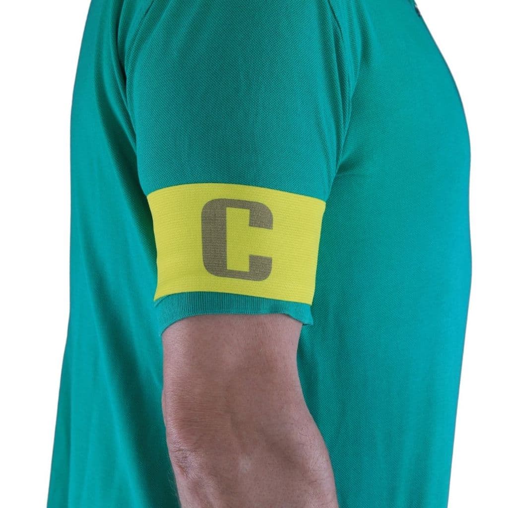 Braçadeira de Capitão Tipo Faixa de Líder Ajustável Para Fustal Futebol Futvôlei Handebol Vôlei