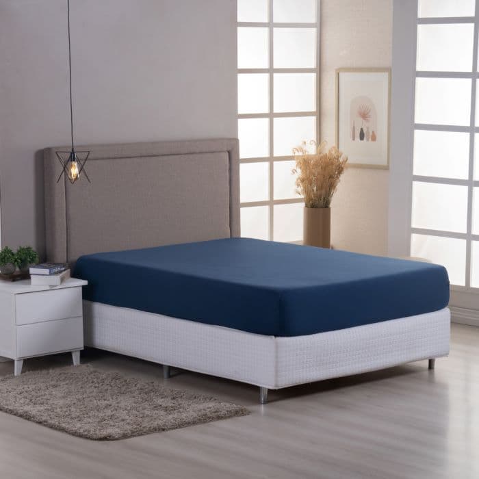 Lençol Avulso Malha 100% Algodão Elástico a Volta Toda Tamanhos Solteiro  Casal Padrão Queen e King