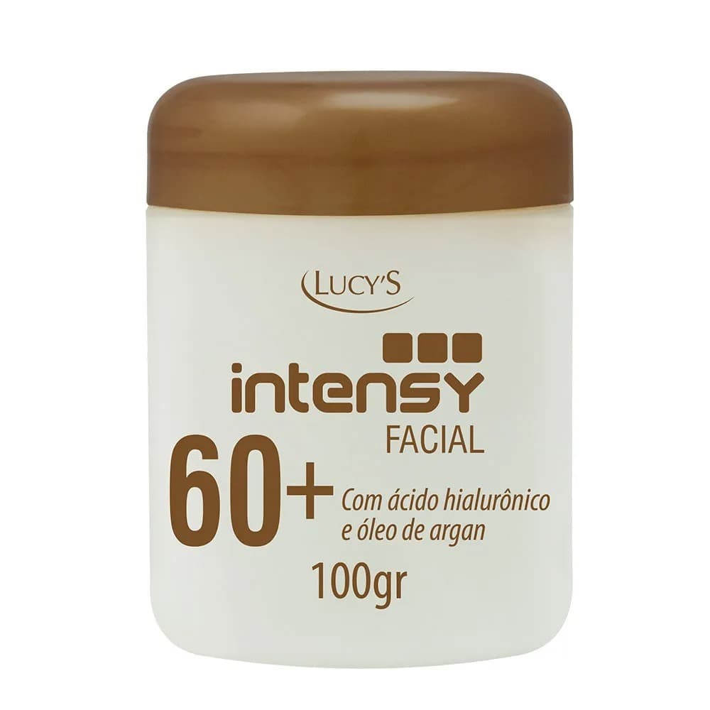 CREME 60+ VITAMINA E ÁCIDO HIALURÔNICO ÓLEO DE ARGAN COLAGÉNO QUE AUXILIA NO TRATAMENTO ANTI SINAIS