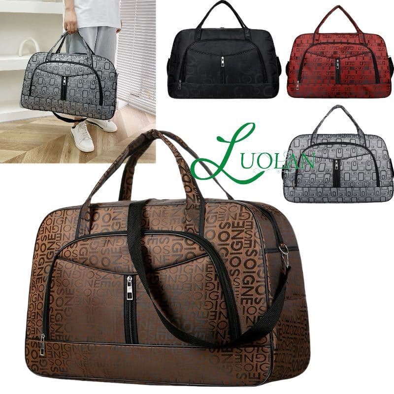 Bolsa Sacola Grande Mala De Viagem Tem Alça De Mão E Transvesal Lona Resistente