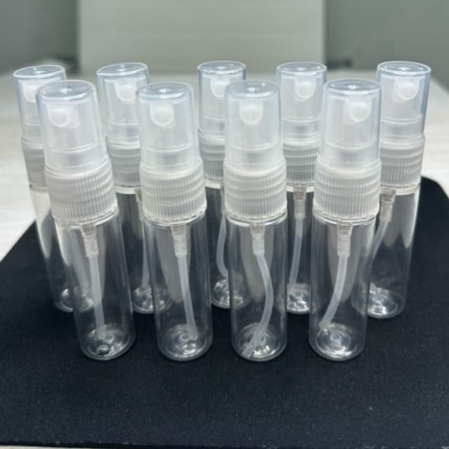 Kit C/100 Frascos Spray 15ml Borrifador Home Care Água de lençois Aromatizador Cheirinho Perfume