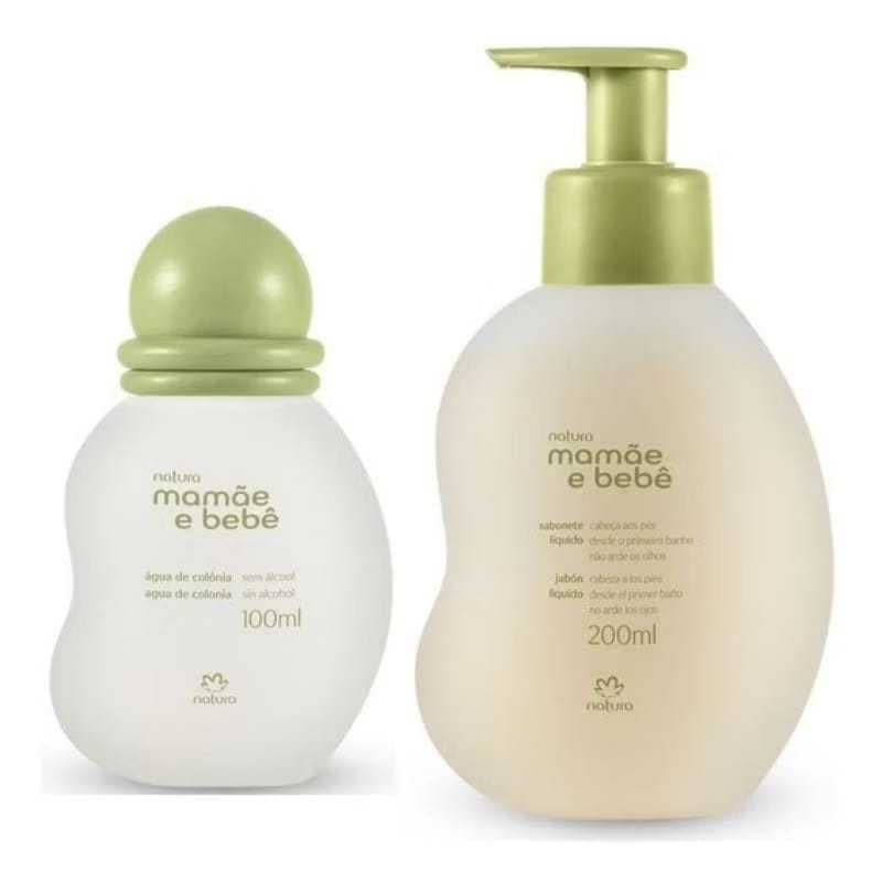 Sabonete líquido + colonia mamãe bebê 100ml
