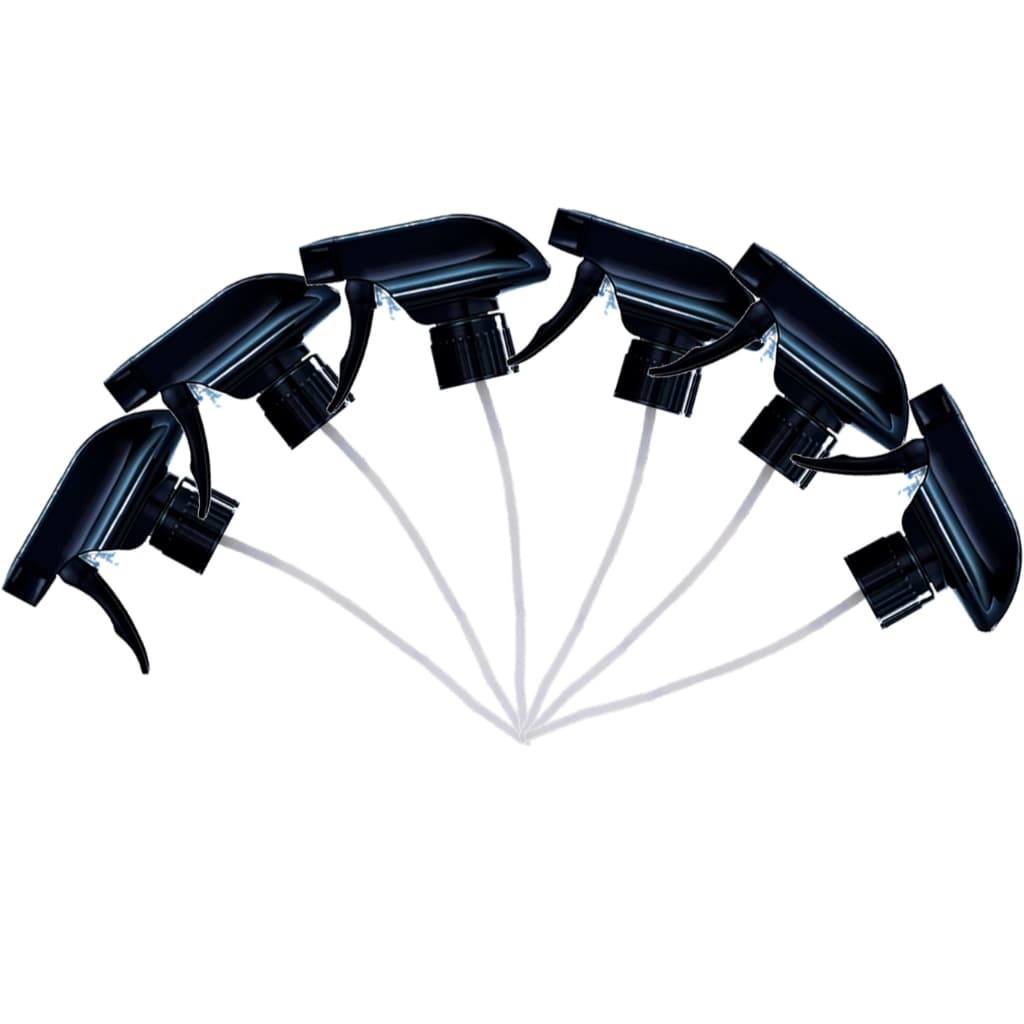 Gatilho Borrifador Pulverizador para Frasco 500ml Rosca 28 Karbox - Kit com 6 unidades