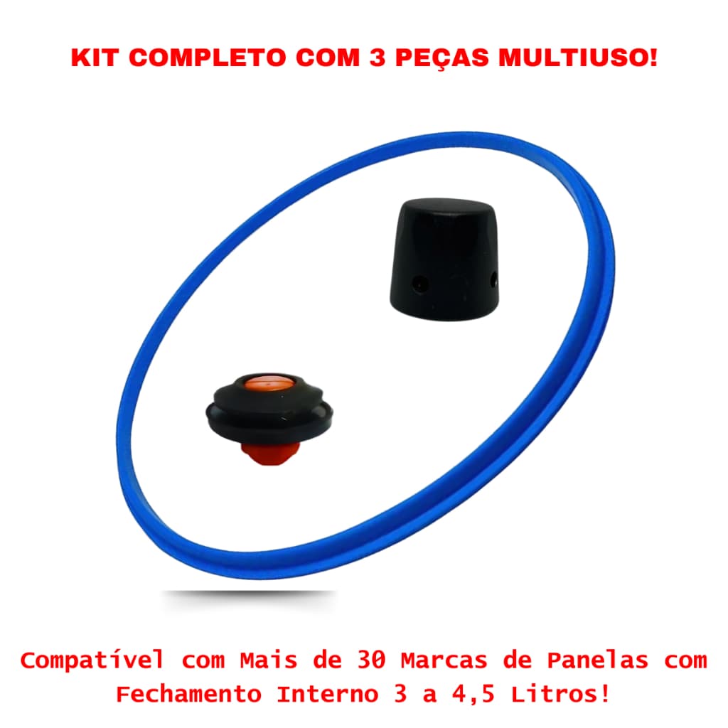 Pino Peso Selo Válvula Borracha Silicone Anel Para Panela De Pressão 3/4,5 litros
