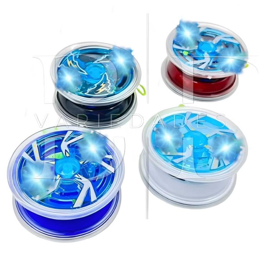 Super YOYO Com Luz De Led  ioio Colorida com Rolamento Profissional