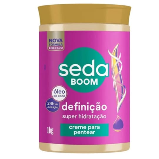 Seda Boom Definição 1KG Creme para Pentear Super Hidratação