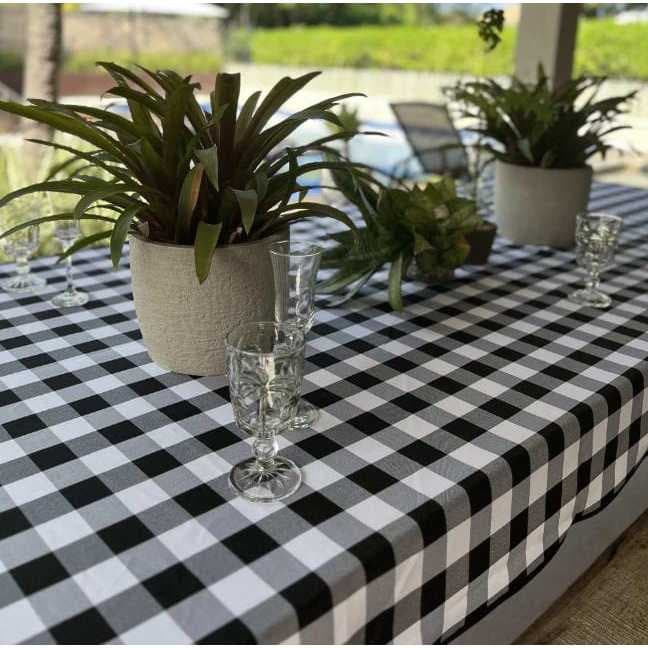 Toalha De Mesa Xadrez  Liquidação 4 e 6 lugares