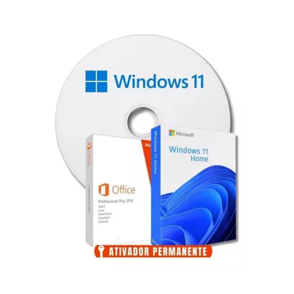 DVD Formatação Windows 11 Ativado Office 365 Pc/noteb