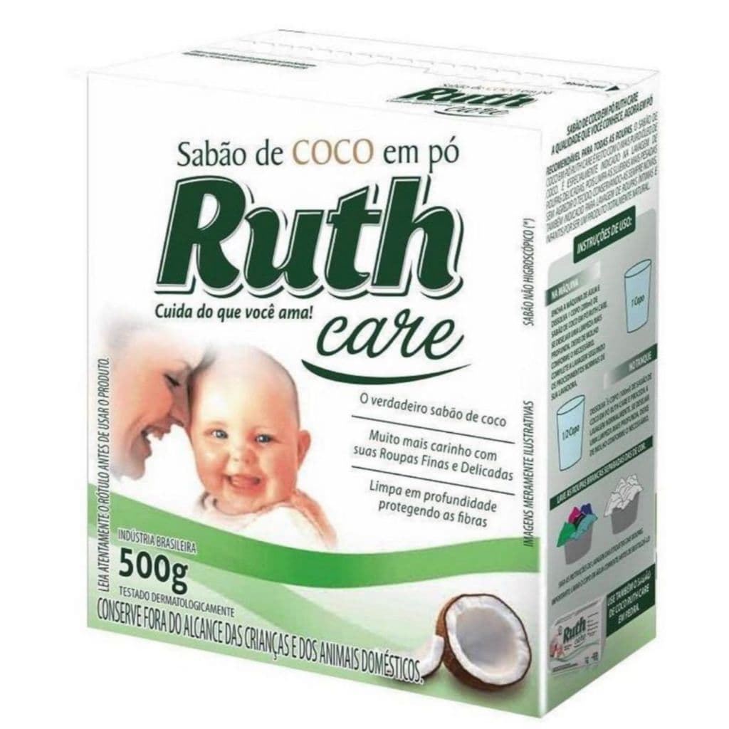 Sabão de Coco em Pó Ruth Care 500g