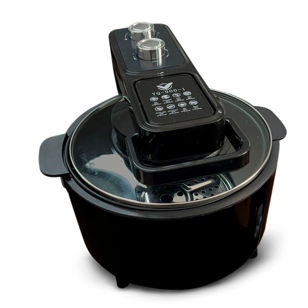 Airfryer Fritadeira Elétrica Sem Óleo Power Inox Digital 8l 110v 220v