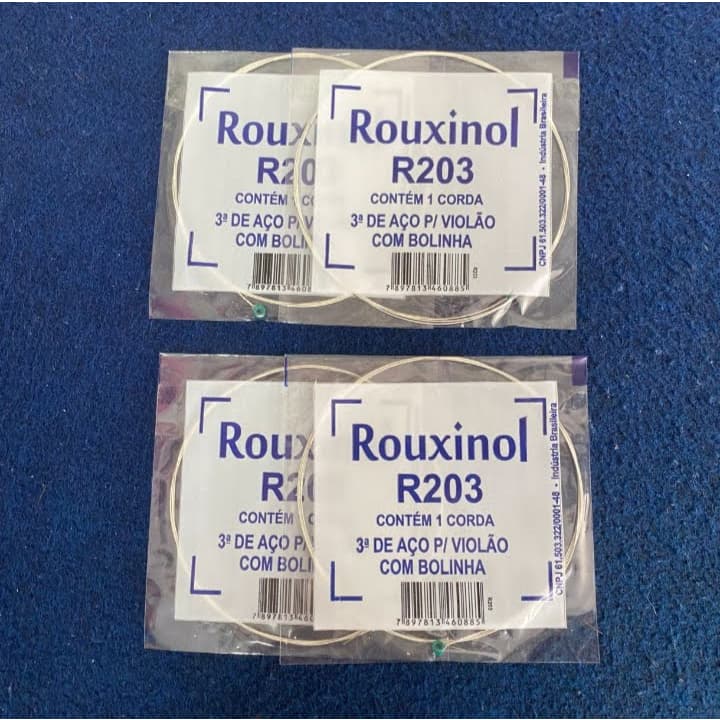 CORDA AVULSA 3º SOL DE VIOLÃO AÇO