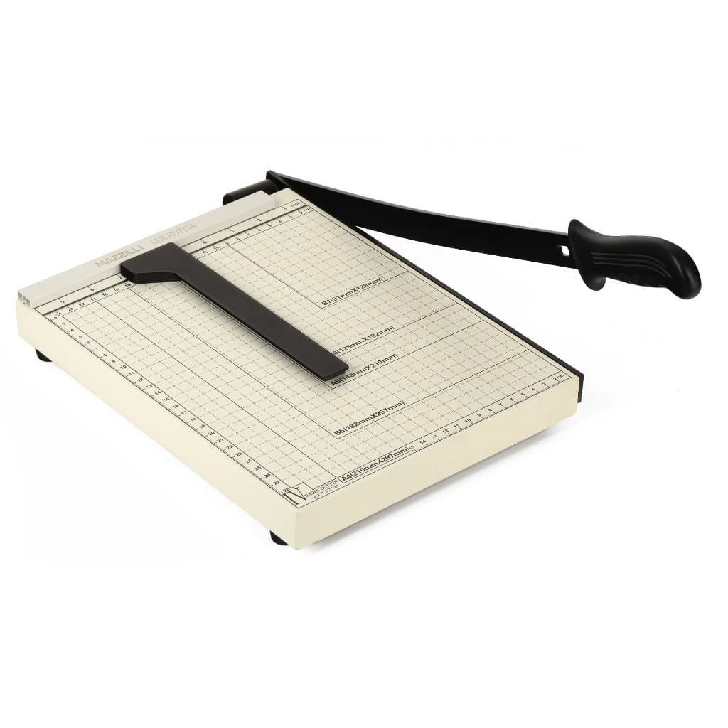 Guilhotina Papel A4 C/ 30 Cm P/ Ate 10 Folhas C/ Travamento