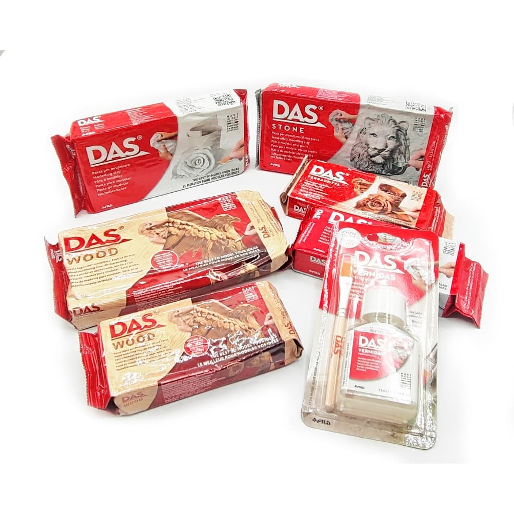 Massa De Modelar e Escultura de Cerâmica Fria DAS