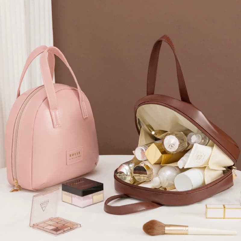 Bolsa Necessaire Feminina Grande Capacidade Organizador De Maquiagem Para Viagem