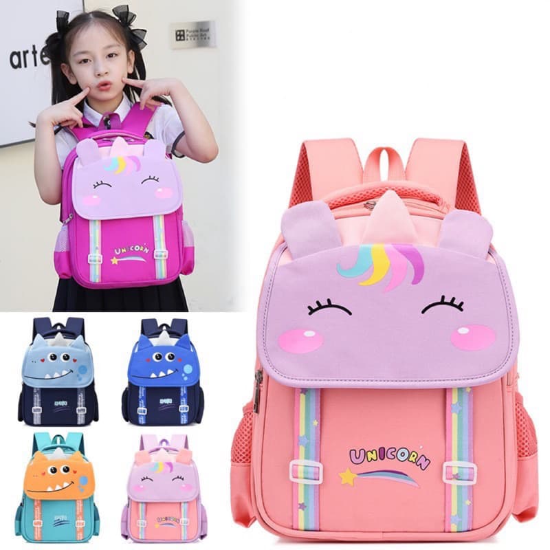 Mochila Escolar Infantil Menino Menina Dinossauro
