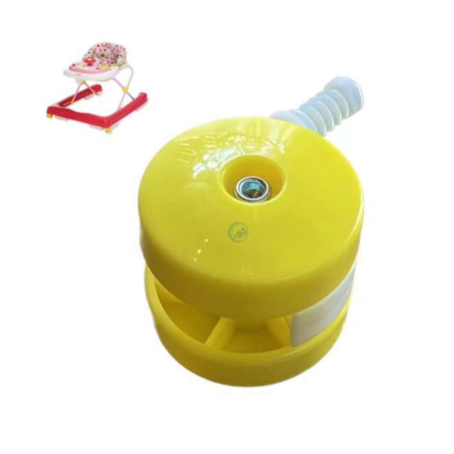 Roda Rodinha Dianteira Frente Amarela Andador Buggy Voyage