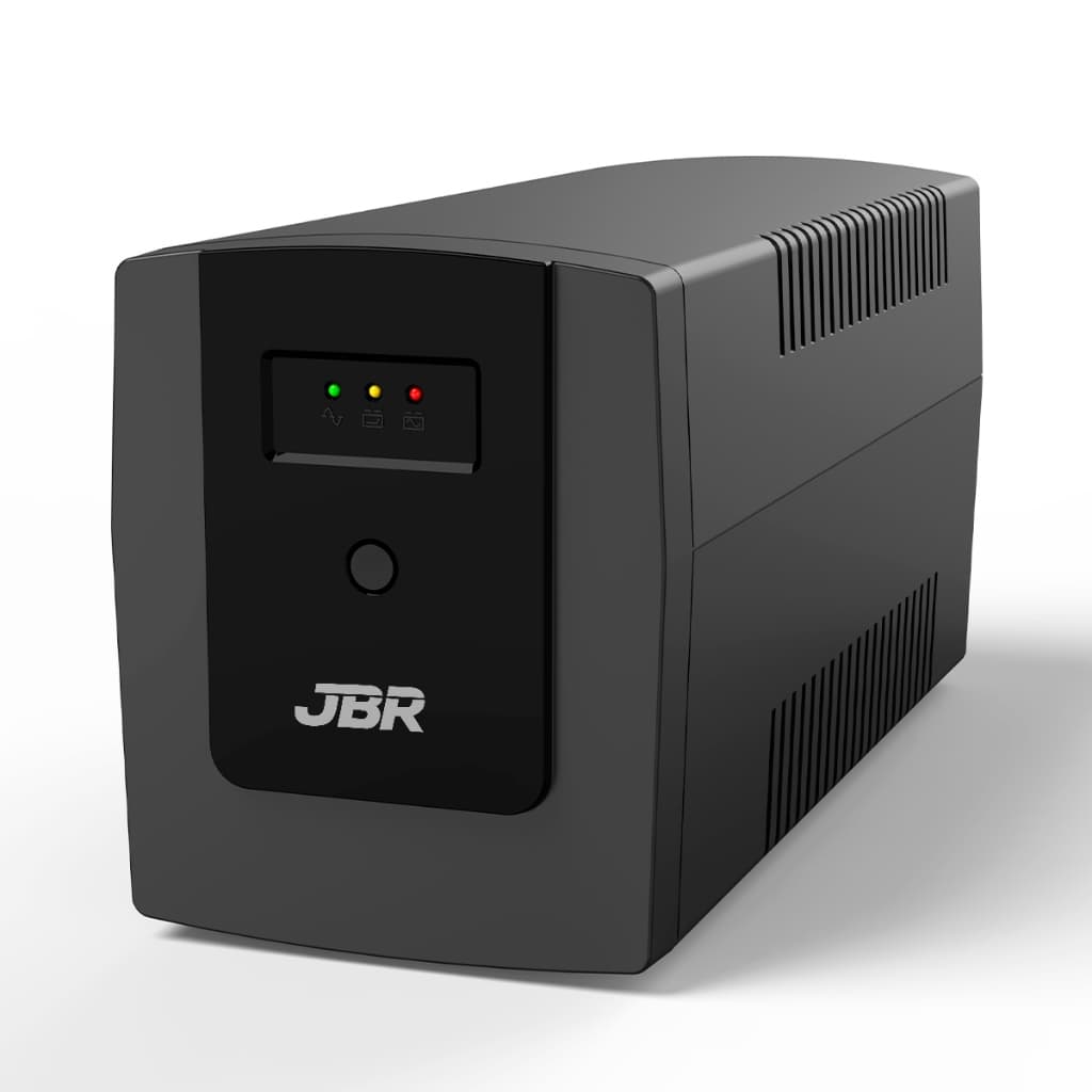 Nobreak JBR 600VA 300W Mono Entrada e Saída 120v/220v com 6 Tomadas