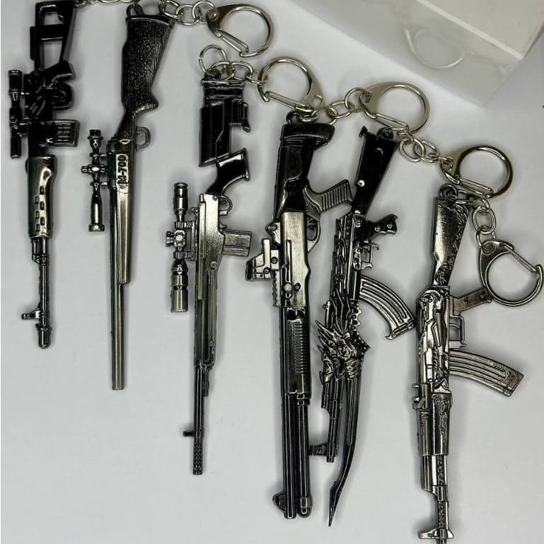 Chaveiros de armas / chaveiros miniaturas de armas / chaveiro Fuzil / chaveirinhos de armas