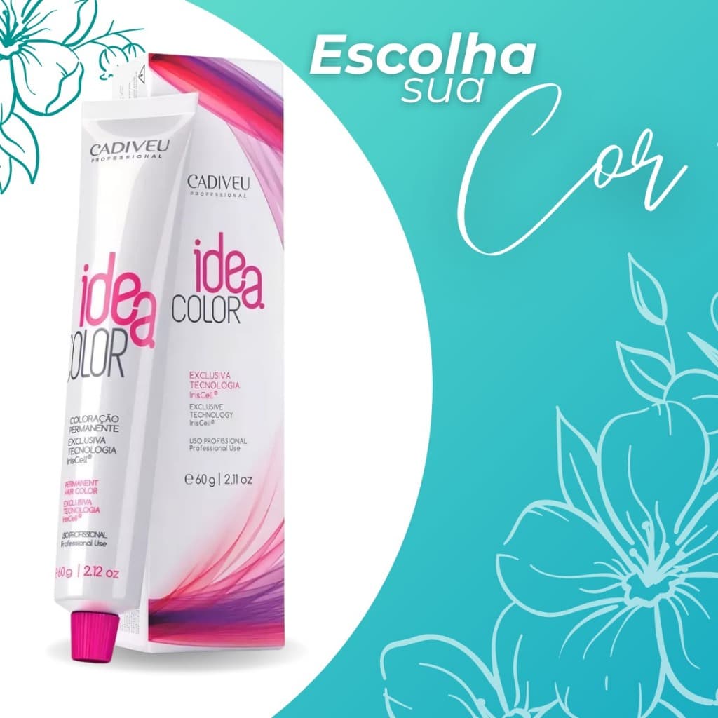Coloração Tintura Cadiveu Idea Color 60g
