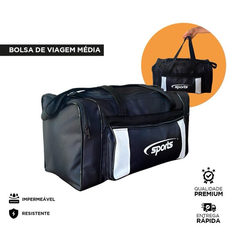 Bolsa De Viagem Transversal Impermeável