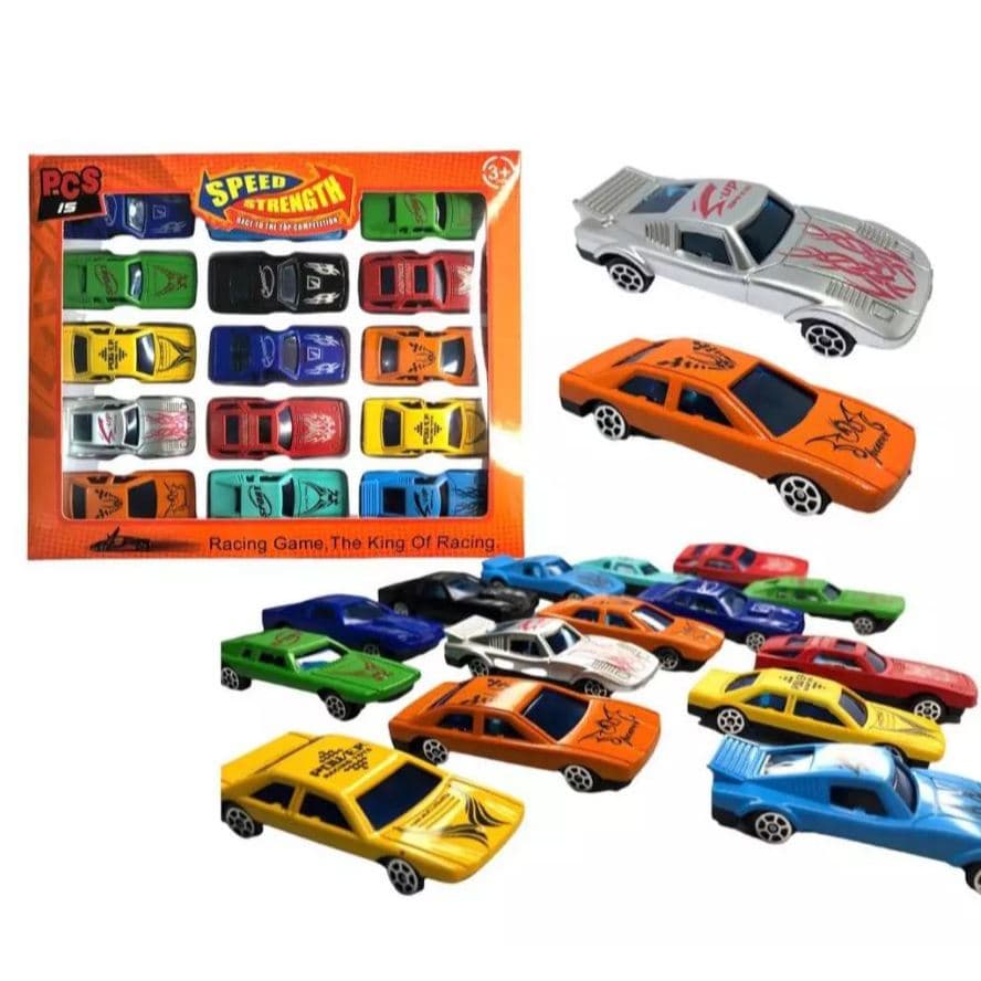 Kit Com 45 Carrinhos Coloridos Coleção Carros De Brinquedo tipo Hot wheels Colecionavel Mattel Loose Action Racing Nasca