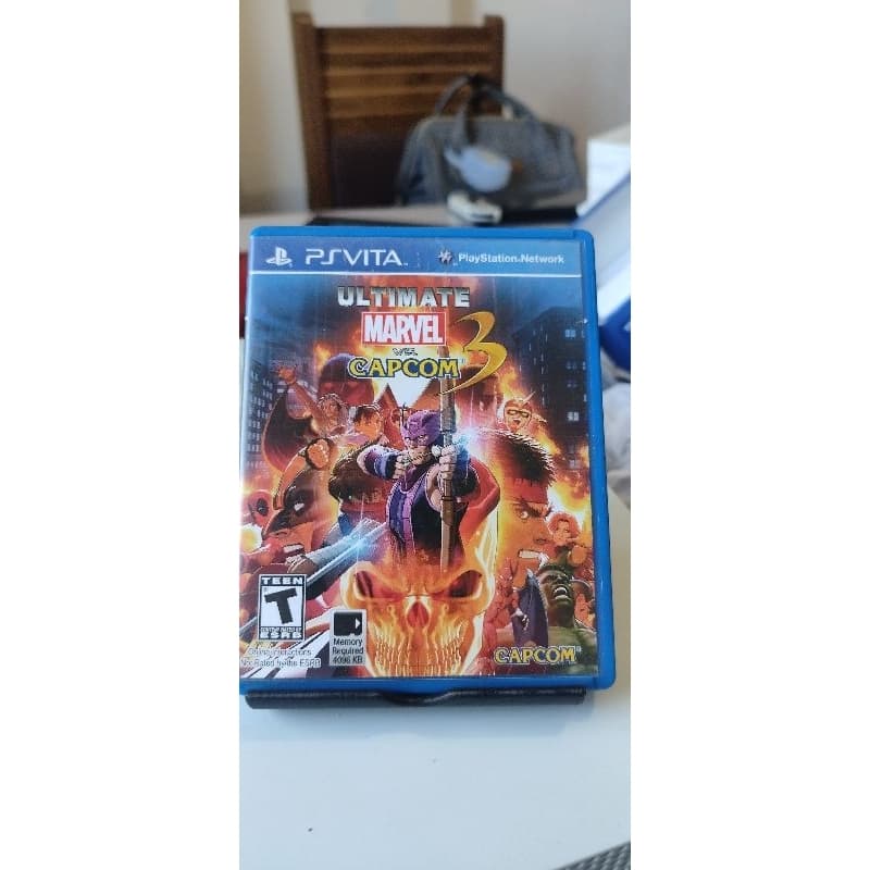 jogo para psvita vita Marvel vs Capcom 3 ultimate usado