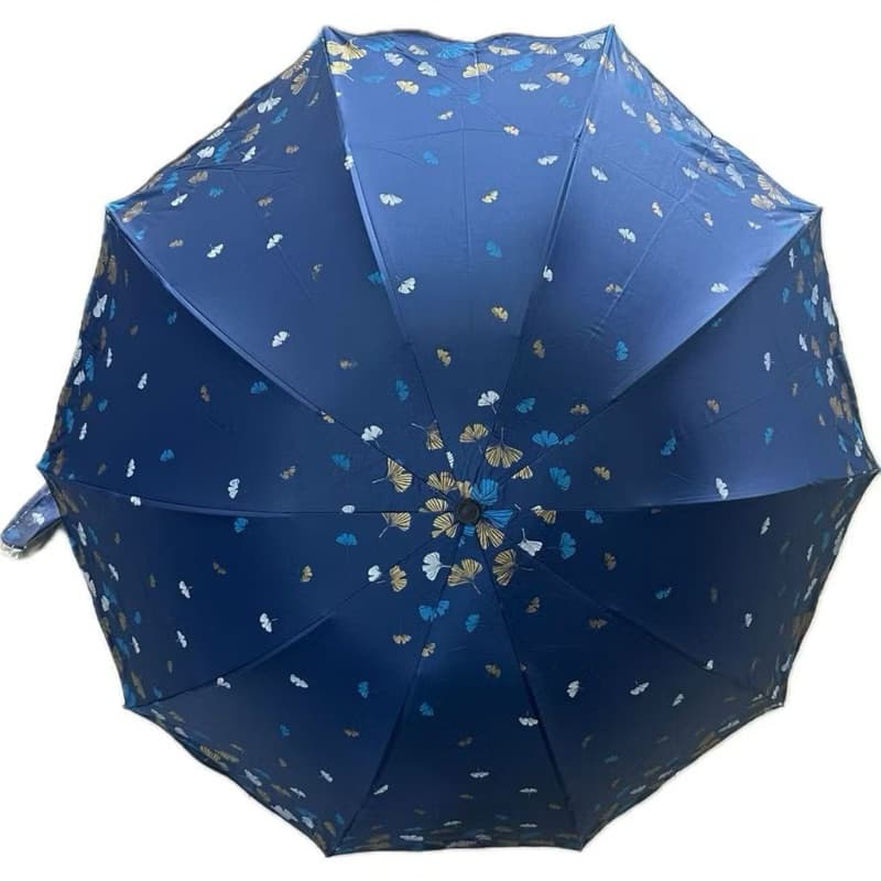 Guarda chuva Sombrinha dobrável blackout grande de dupla proteção solar UV 3377#