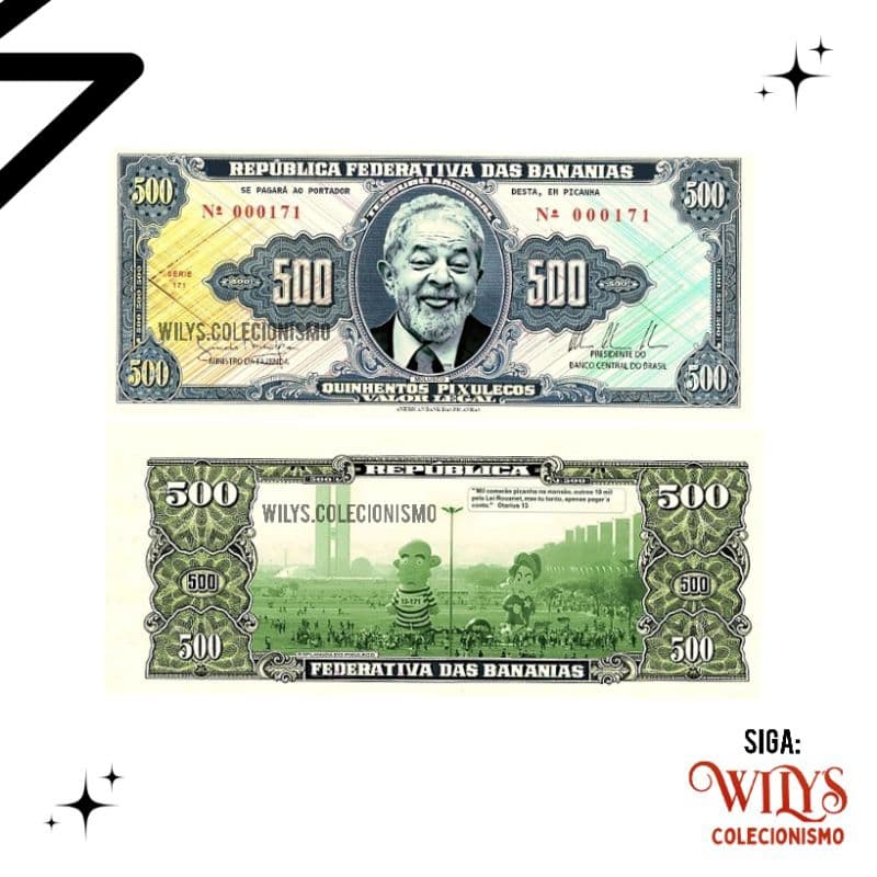 Cédula Fantasia 500 Pixulecos