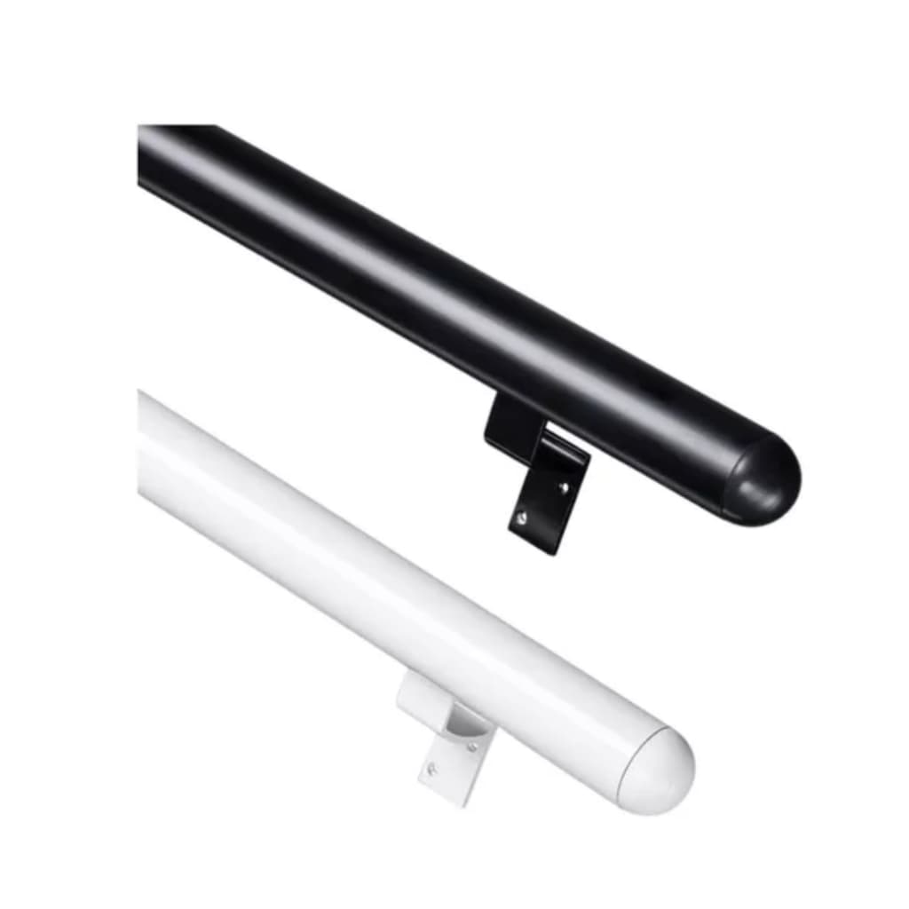 Corrimão Para Escada Parede 1,50m Alumínio Redondo envio imediato