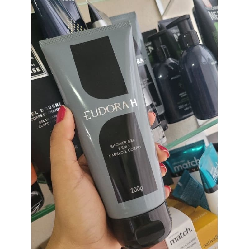 Shower Gel Cabelo e Corpo Eudora H 200g
