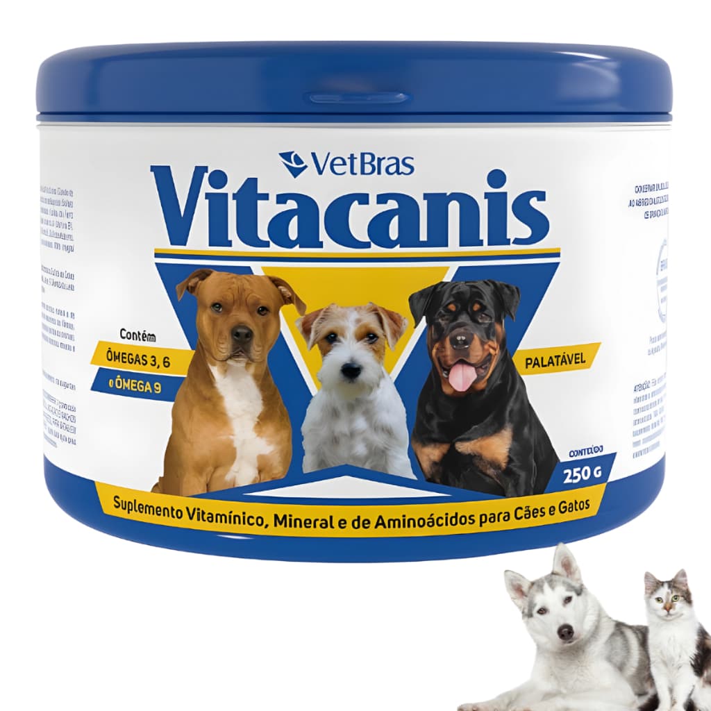 Suplemento Alimentar Para Caes Vitacanis 250g