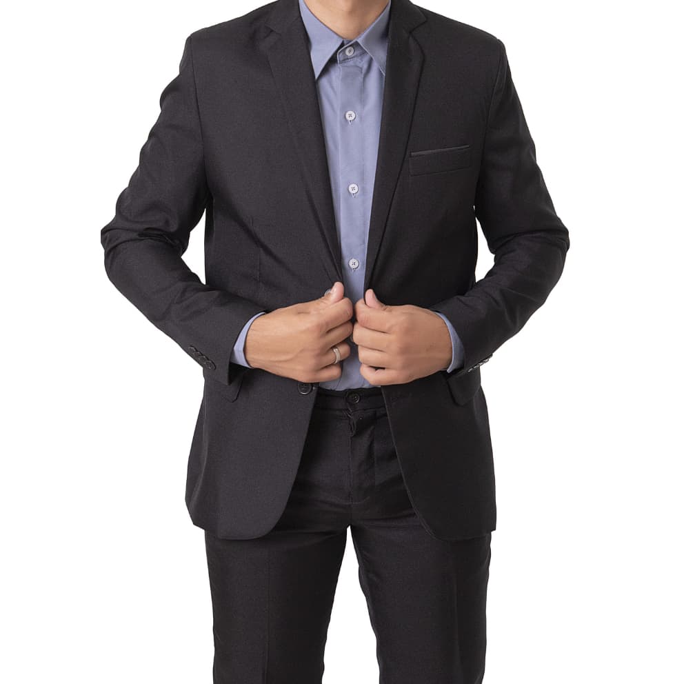 Terno Masculino Slim Oxford Completo Original Todas As Cores