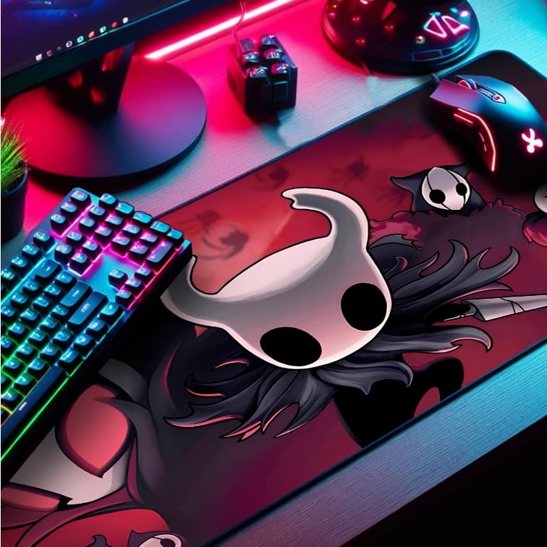 Mouse Pad Gamer p/ Desktop Borda Costurada Estampas Indie Game