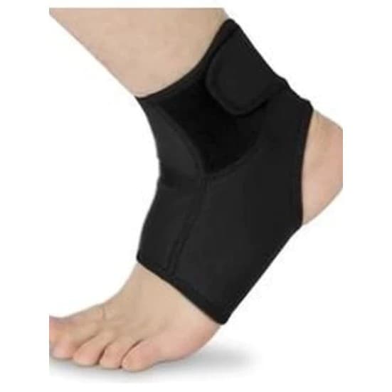 Tornozeleira Ortopédica Compressão Ajustável Estabilizadora Neoprene Alívio da Dor Esportes Crossfit