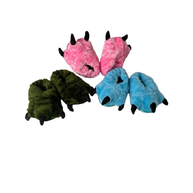 PANTUFA MONSTROS AZUL, ROSA OU VERDE INFANTIL E ADULTO LANÇAMENTO