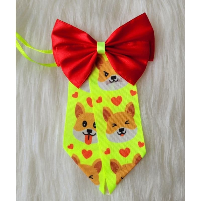 KIT COM 10 GRAVATAS PET LUXO MACHO, PARA BANHO E TOSA