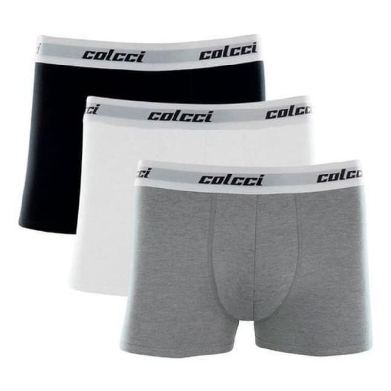 Cueca Box Masculina Algodão Kit 3 unidades