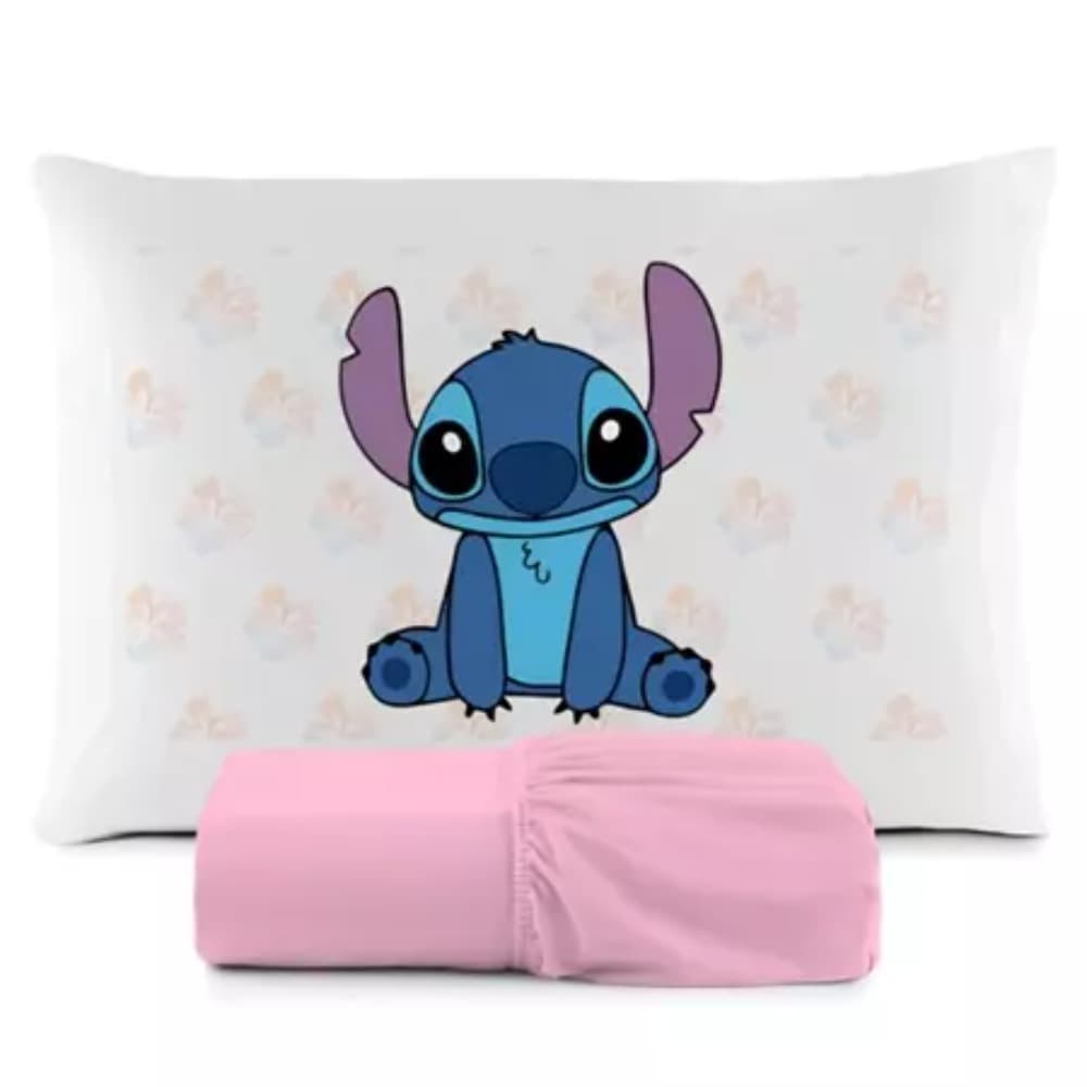 Jogo de Lençol Infantil Solteiro 2 Peças com Elástico e Fronha Personagens Poliéster