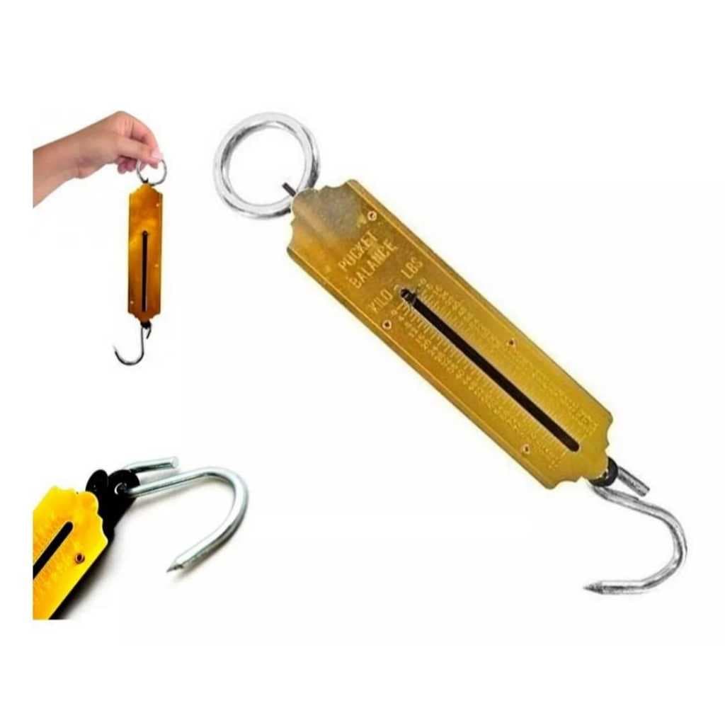 Balança De Gancho Multiuso Até 50kg Portatil