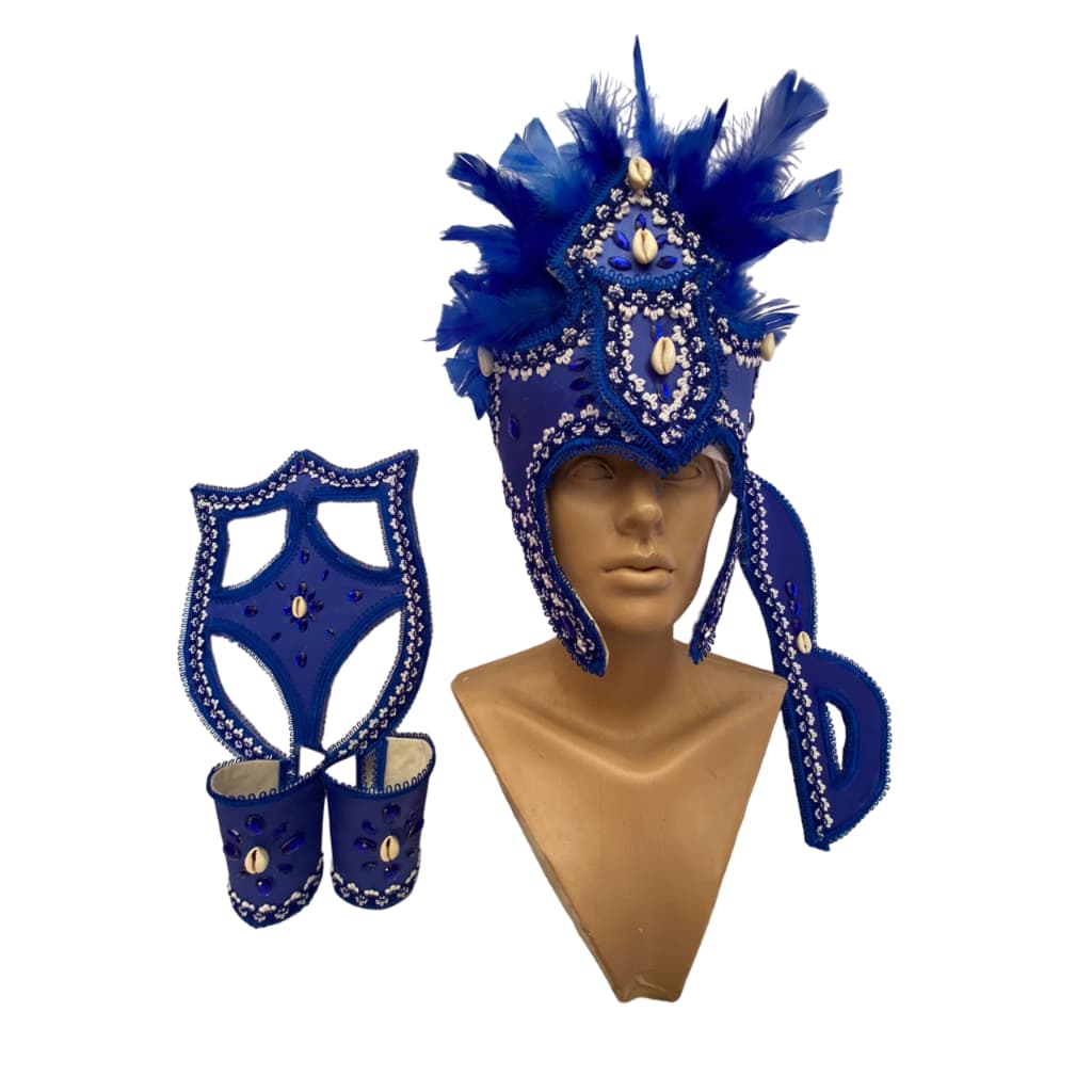 Paramenta Capacete de Ogum Umbanda Candomblé