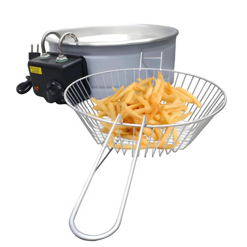 Fritadeira Elétrica Tacho 5l Para Salgados Profissionais
