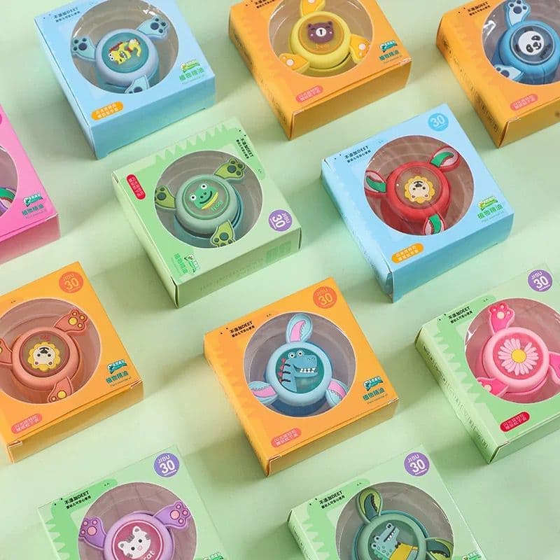 Linda Pulseira Redonda Repelente De Mosquitos Para Bebê