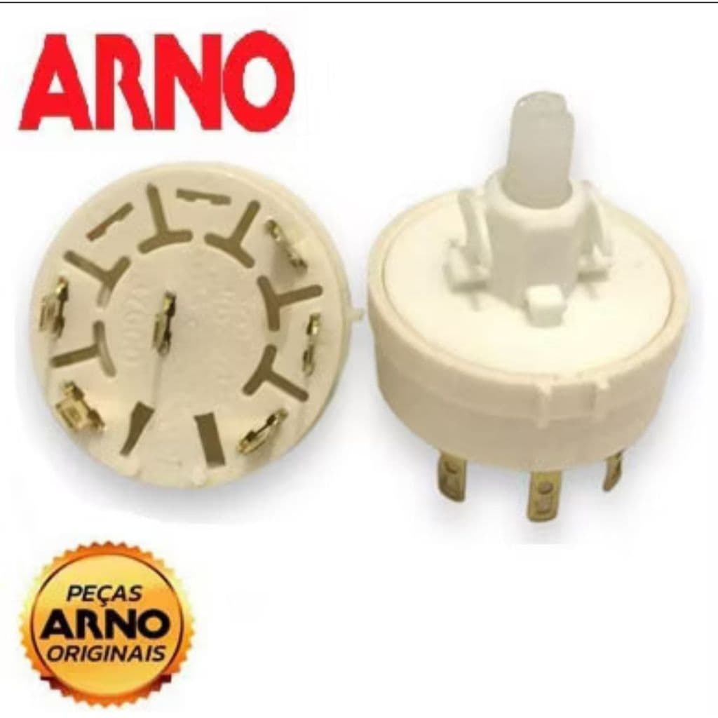 Interruptor chave de Velocidade Para Ventilador Arno Original 3 Velocidades