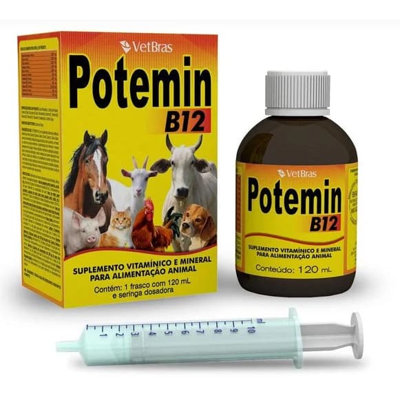 Potemin B12 - Suplemento Vitaminico E Mineral 120ml